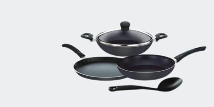 5PC SET NONSTICK COOKWARE SET