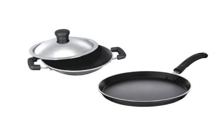 BLACK PEPPER APPAM 20cm + DOSA PAN 26cm combo set